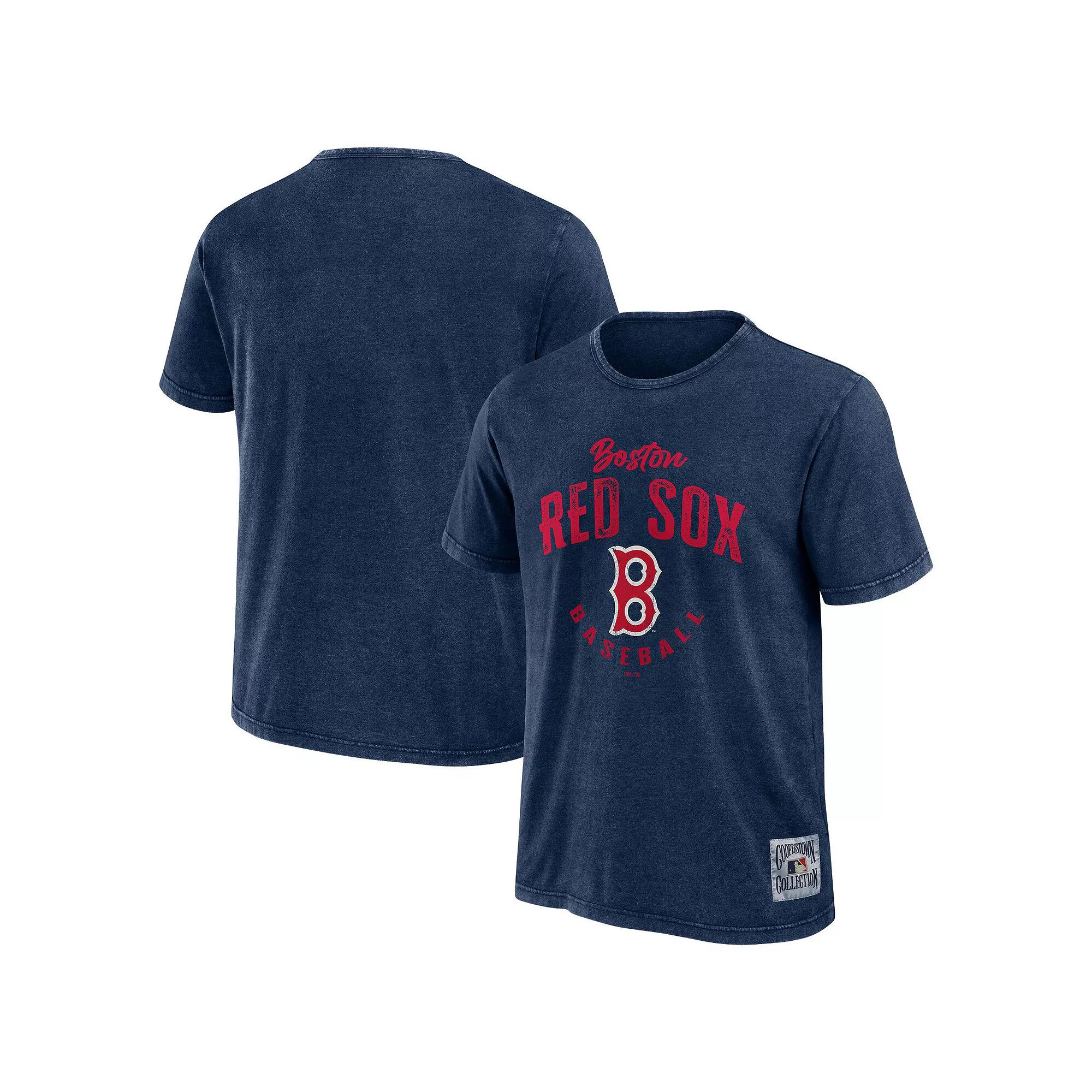Men's Darius Rucker Collection by Fanatics Navy Boston Red Sox Cooperstown Collection Washed T-Shirt,  Product Image