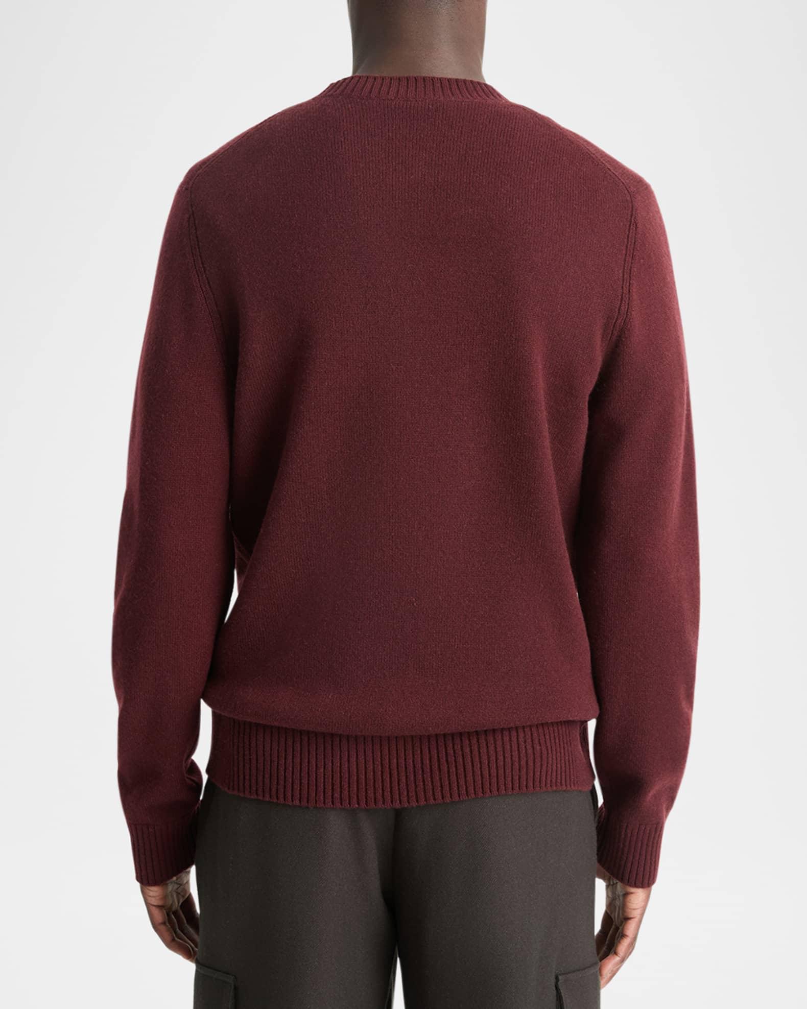 Mens Wool-Cashmere Crewneck Sweater Product Image