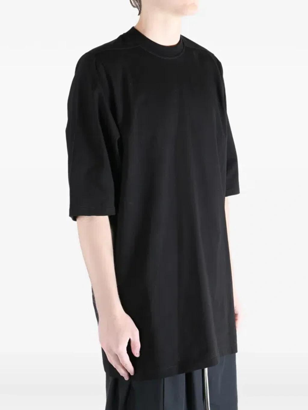RICK OWENS Short-sleeve Organic-cotton T-shirt In Multi Product Image