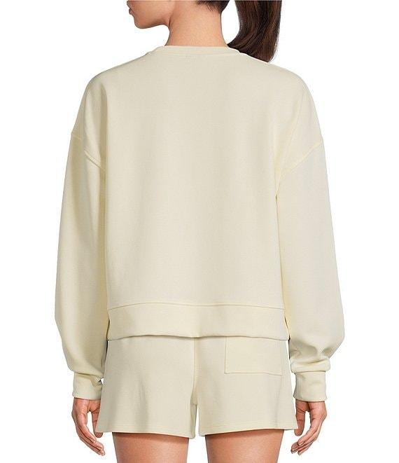 Sweaty Betty Sand Wash Cloudweight Crew Neck Long Sleeve Sweatshirt Product Image