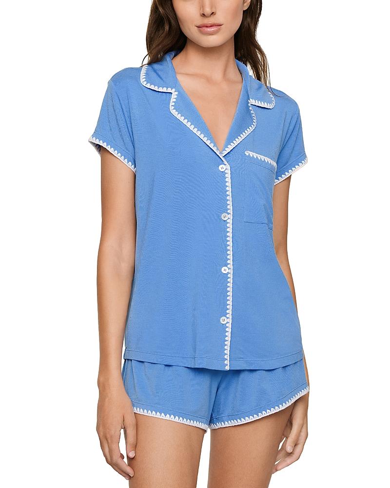 Eberjey Frida Whipstitch Short Pajama Set Product Image