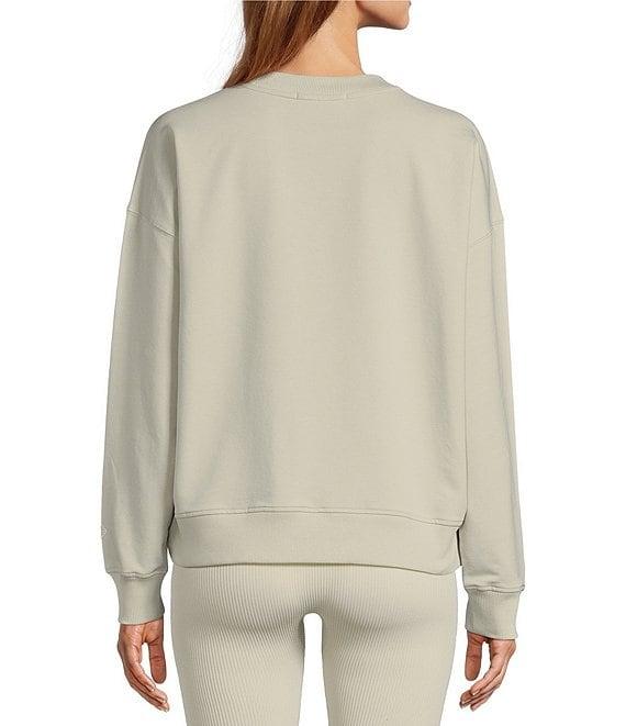Antonio Melani Active Wellness Crew Neck Long Sleeve Sweatshirt Product Image