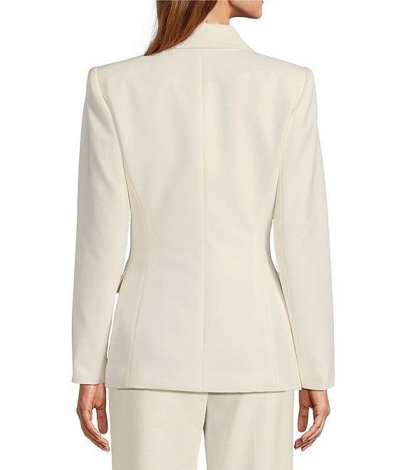 Antonio Melani Lindell Twill Notch Lapel Long Sleeve Blazer Product Image