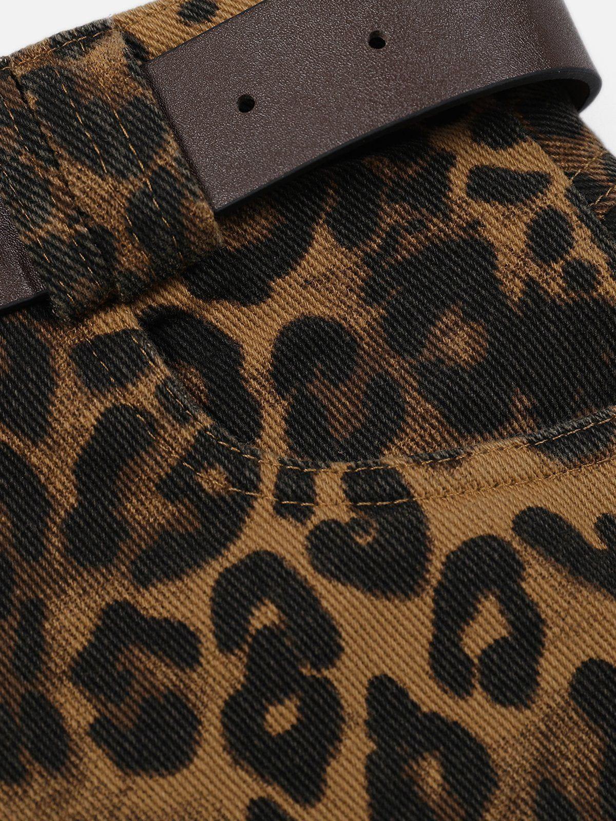 Aelfric Eden Leopard Print Skirt Female Product Image