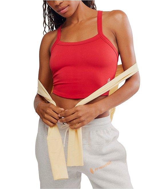 Free People FP Movement All Clear Solid Scoop Neckline Sleeveless Cami Product Image