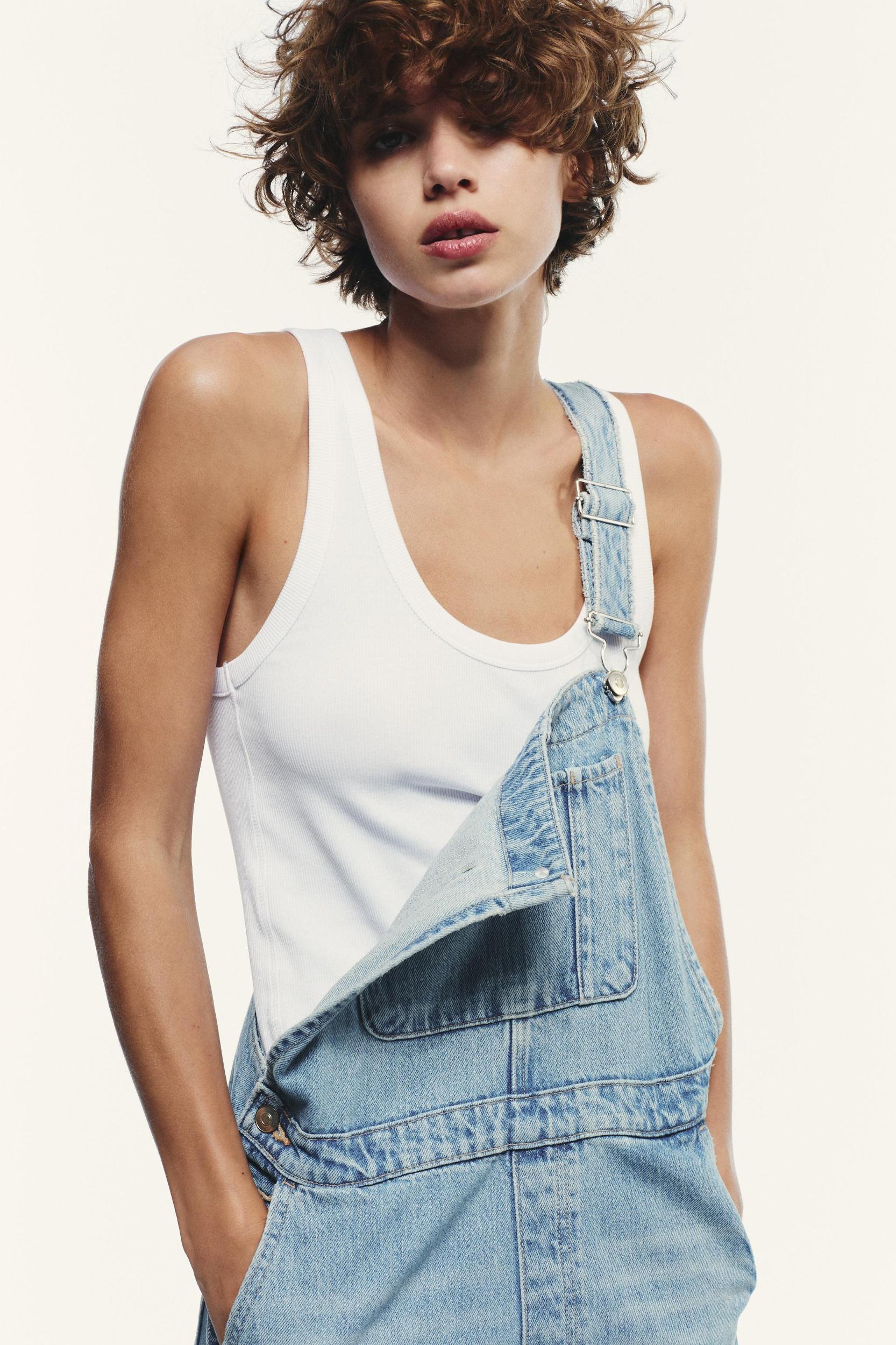 TRF DENIM OVERALLS Product Image