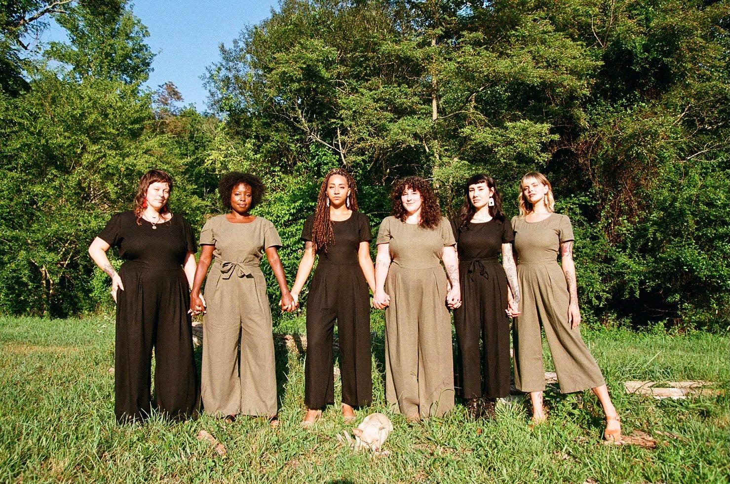 Vega Jumpsuit in Black Linen Product Image