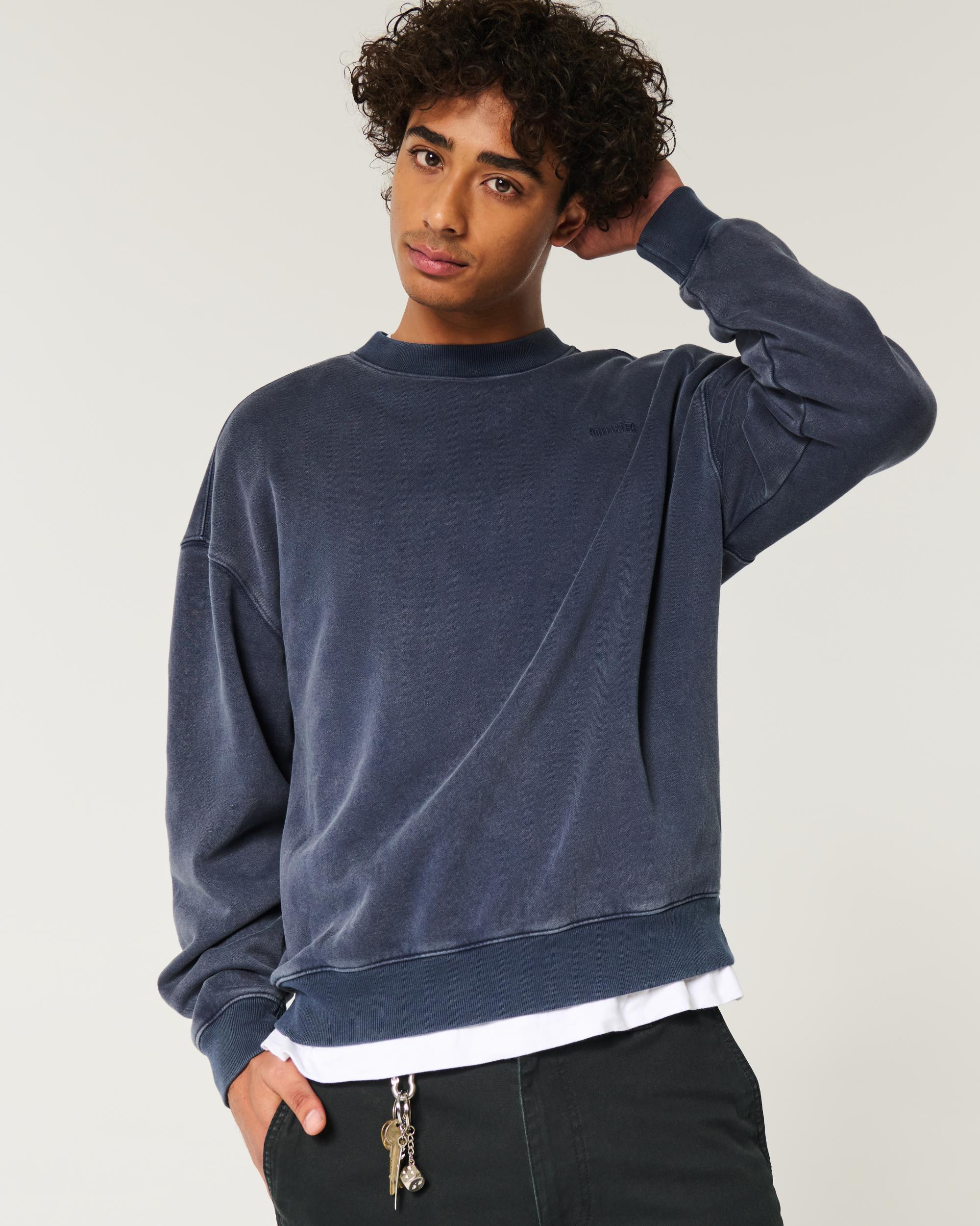 Boxy Logo Crew Sweatshirt Product Image