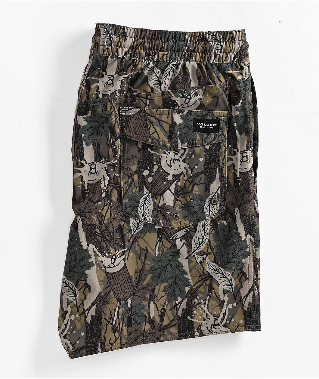 Volcom Sanctorium Camo Board Shorts Product Image