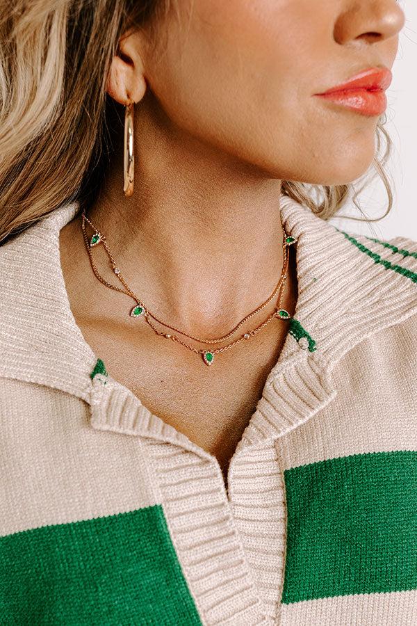 Gala Glam Layered Necklace Product Image