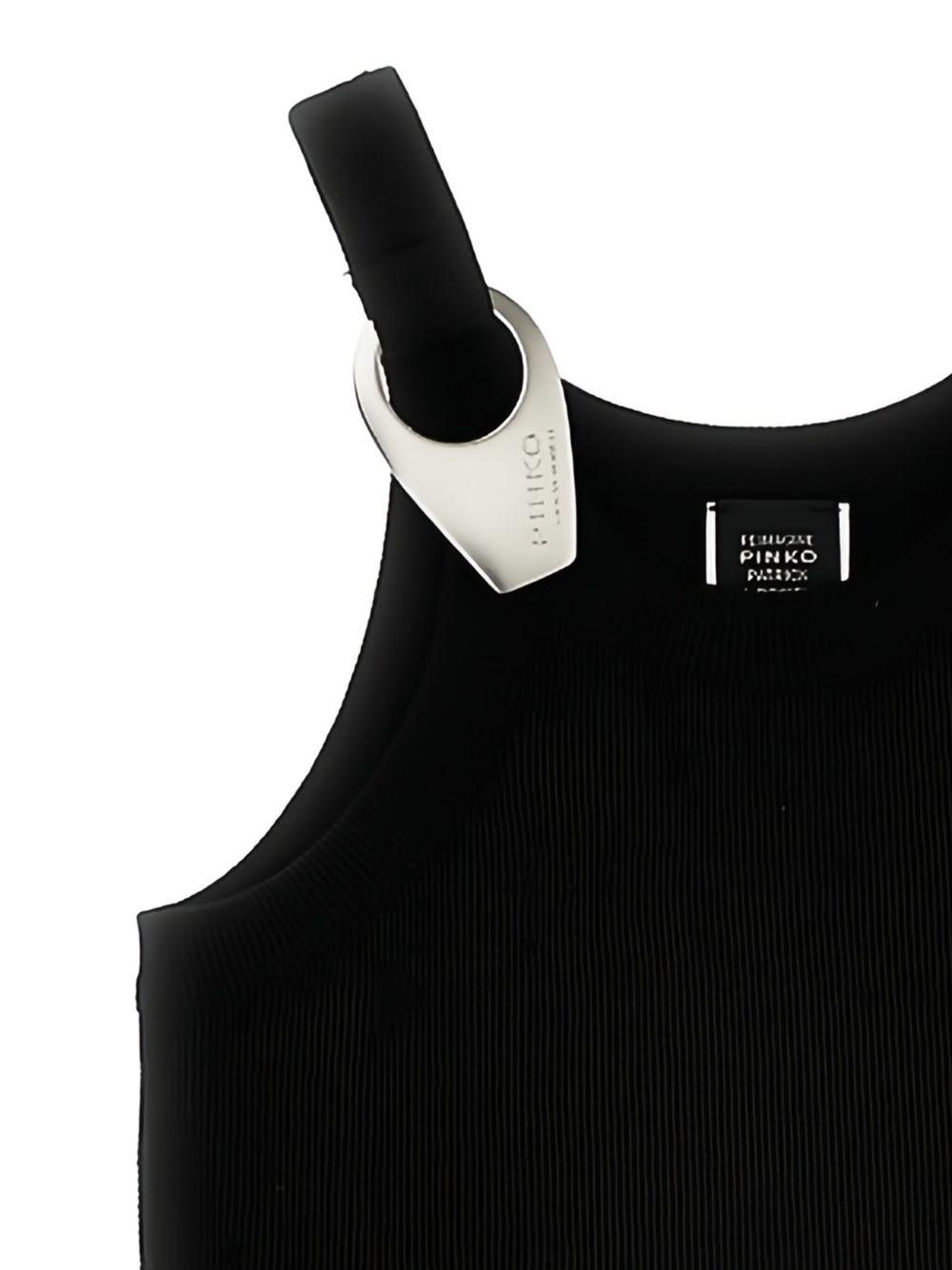 logo-plaque tank top Product Image