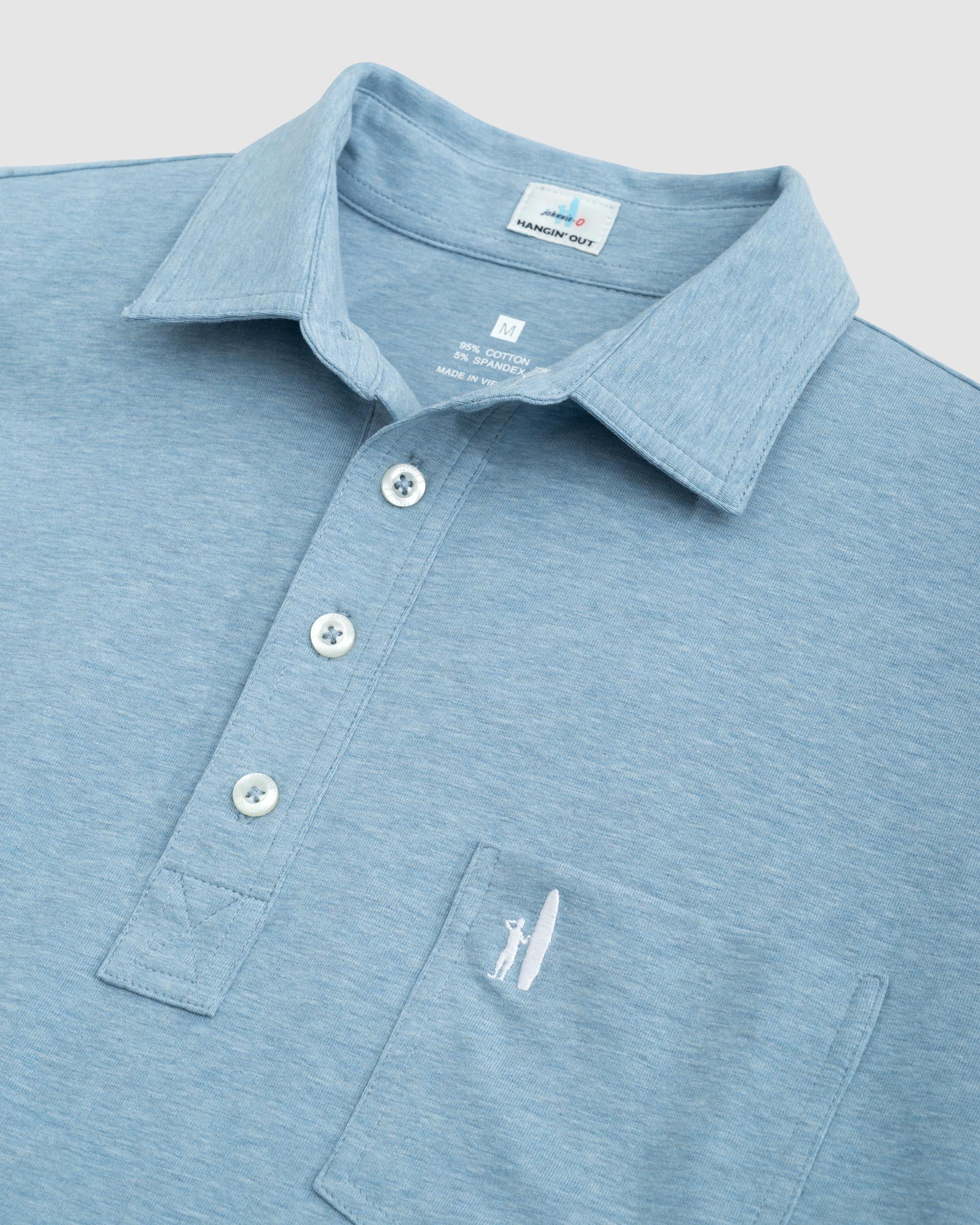 GS- TEST -  Heathered Original Polo Product Image