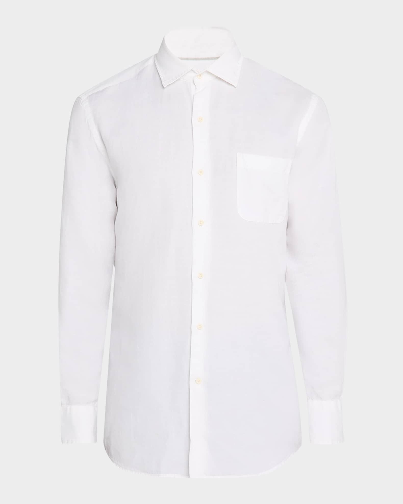 Men's Canal Linen and Cotton Sport Shirt Product Image
