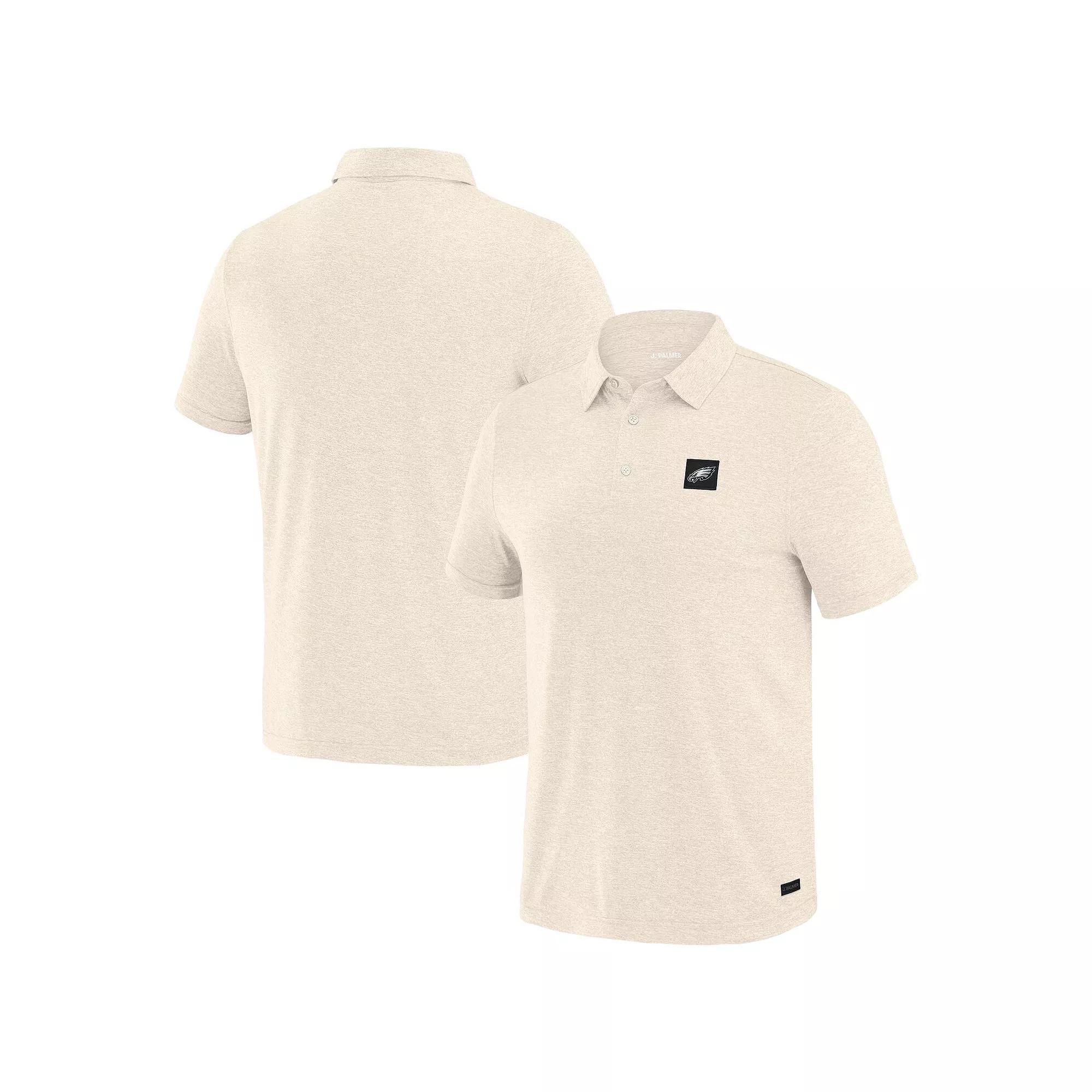 Men's J. Palmer White Philadelphia Eagles Four Down Polo,  Product Image