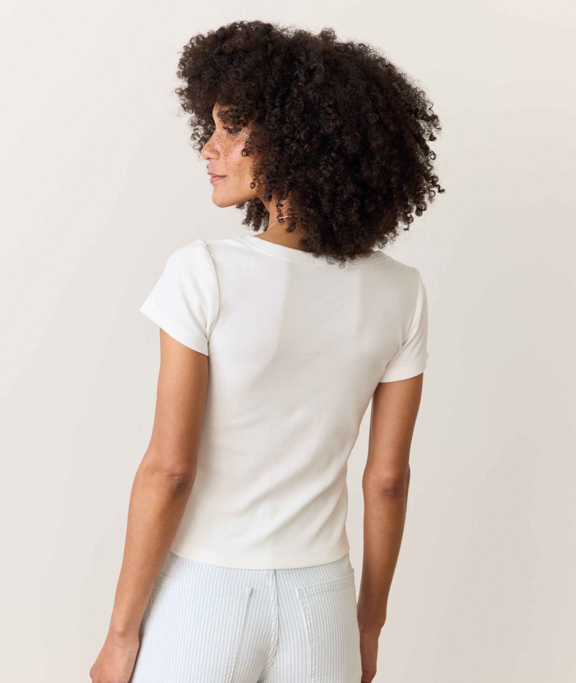 Lexi Rib Sun-In Scoop Tee Product Image