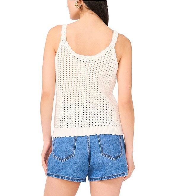 1. STATE Knit Scoop Neck Sleeveless Tank Product Image