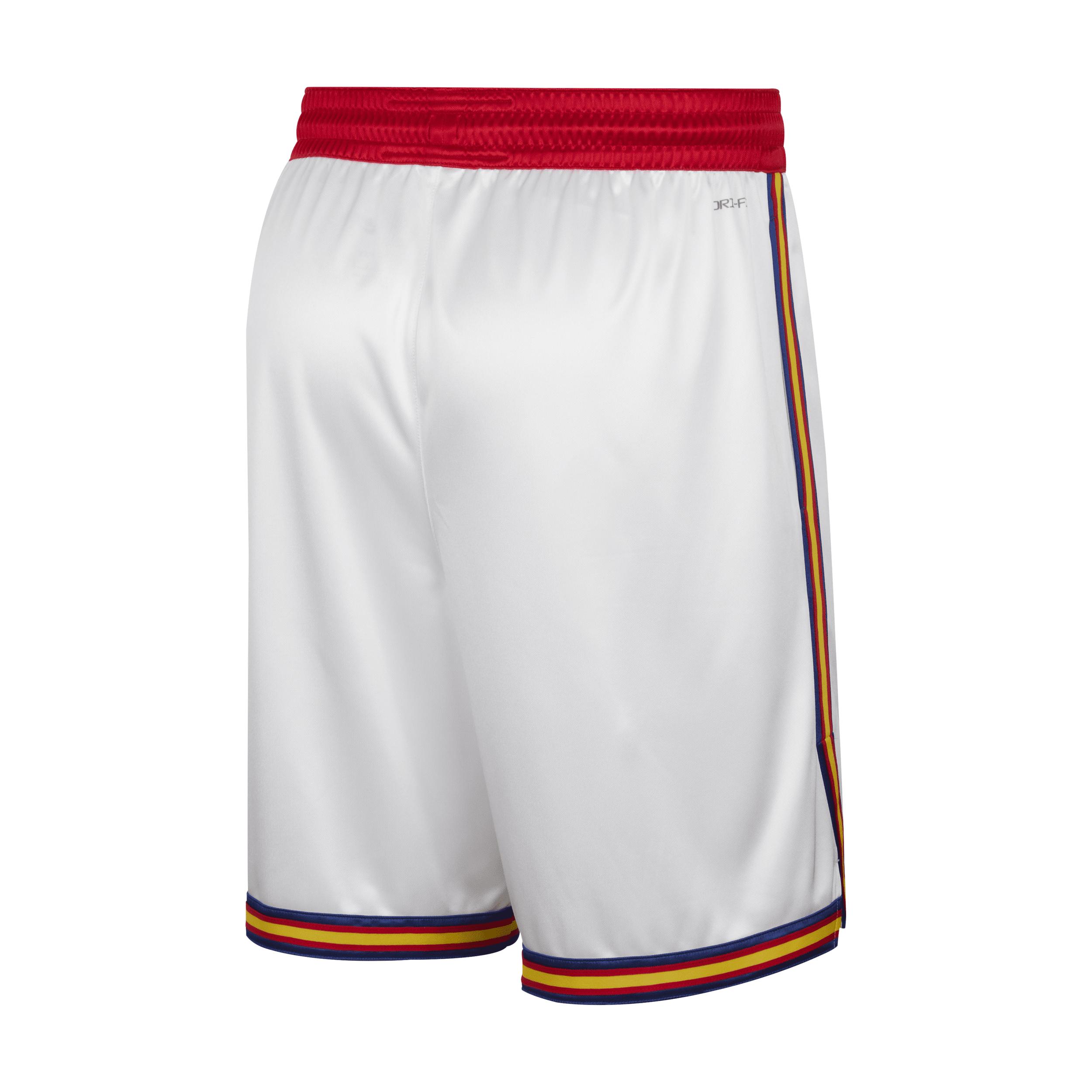 Golden State Warriors 2024/25 Hardwood Classics Nike Men's Dri-FIT NBA Swingman Shorts Product Image