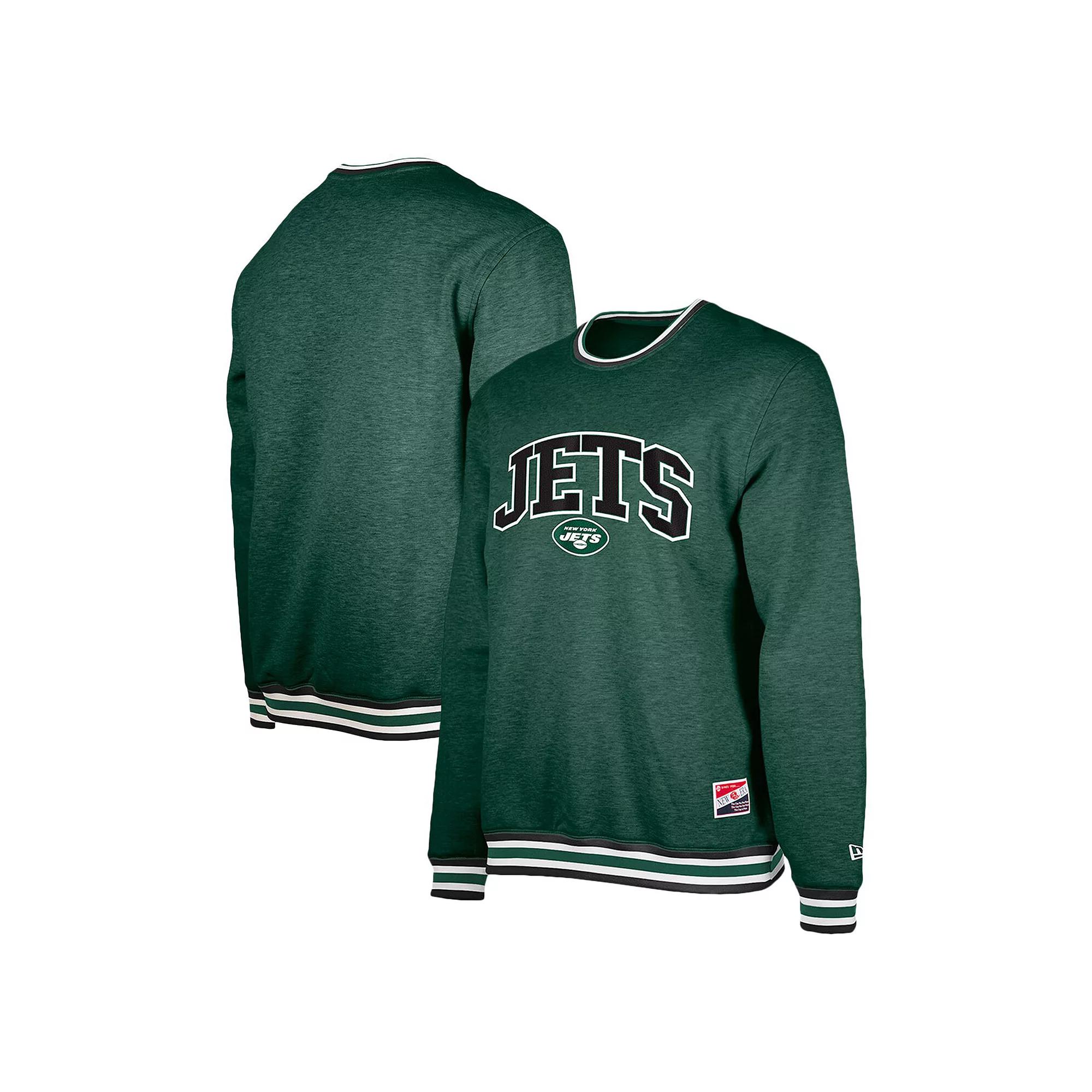 Men's New Era Green New York Jets Pullover Sweatshirt, Size: 3XL Product Image