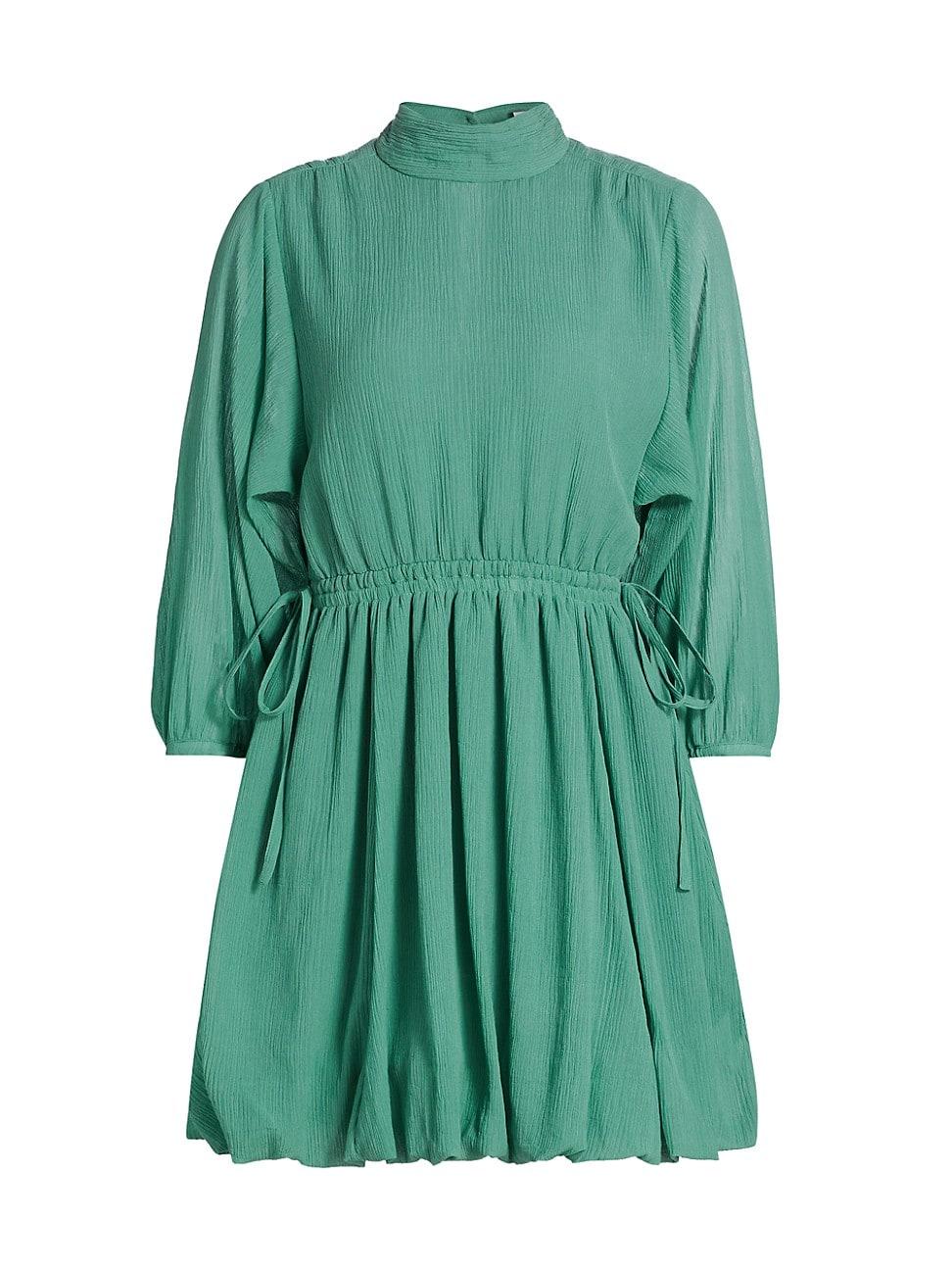 Womens Alex Bubble-Hem Minidress Product Image