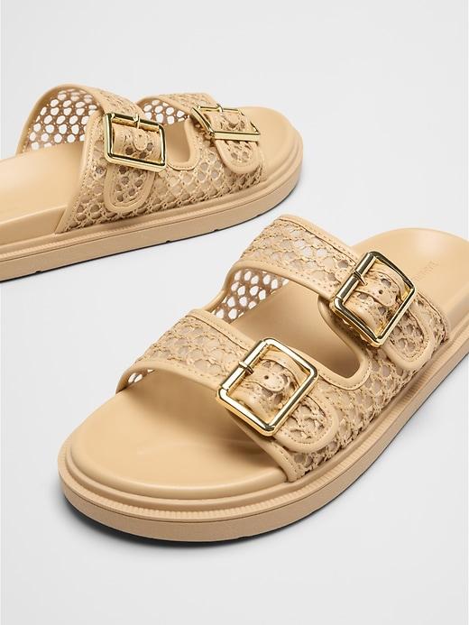 Double Strap Buckle Sandal Product Image