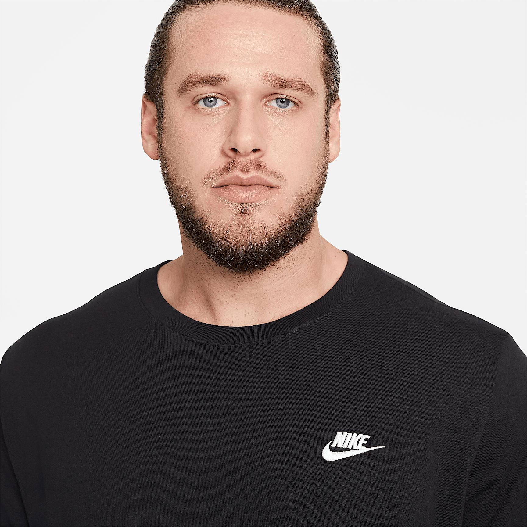Mens Nike Sportswear Club T-Shirt | AR4997-013 Product Image