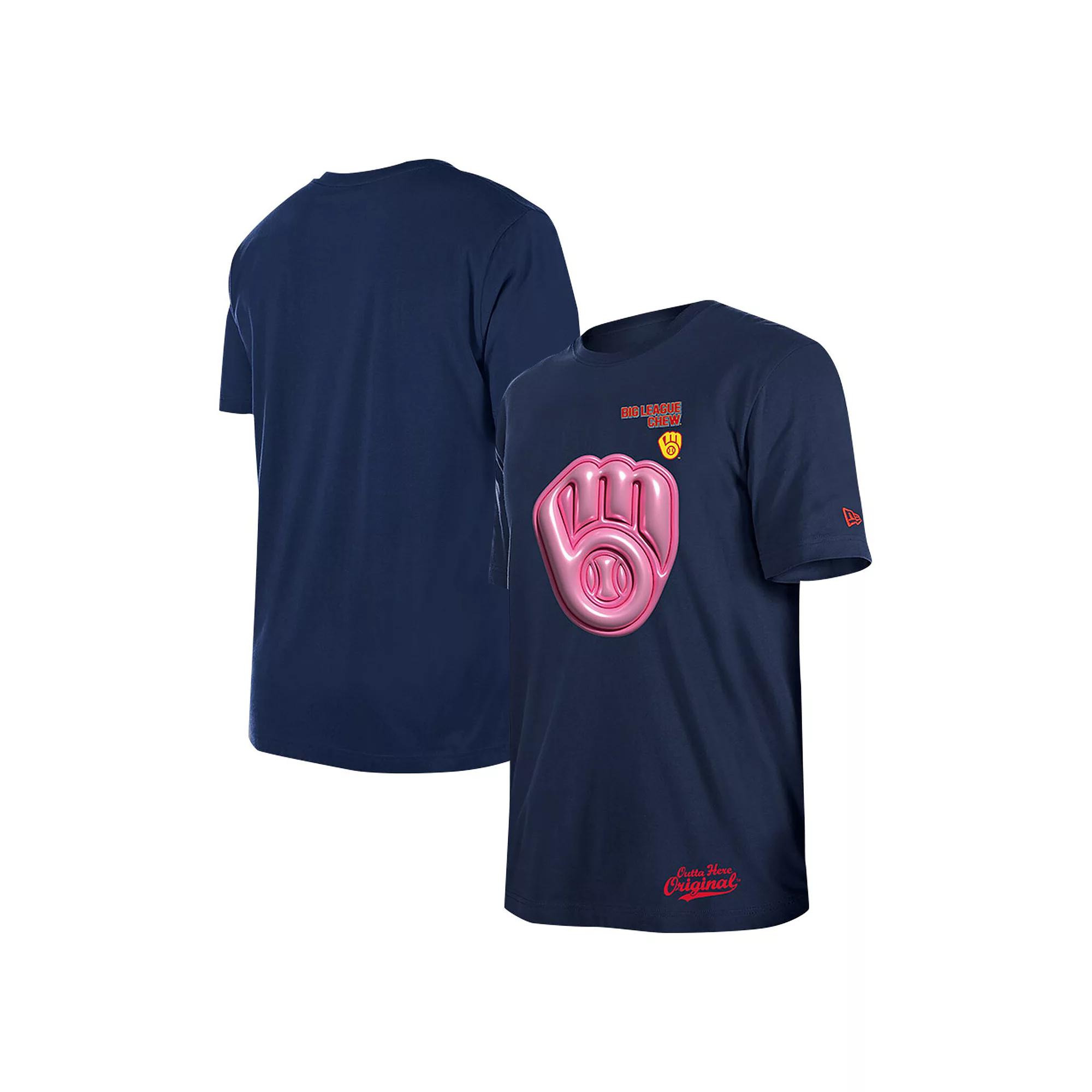 Men's New Era Navy St. Louis Cardinals Big League Chew T-Shirt, Size: Medium, Blue Product Image