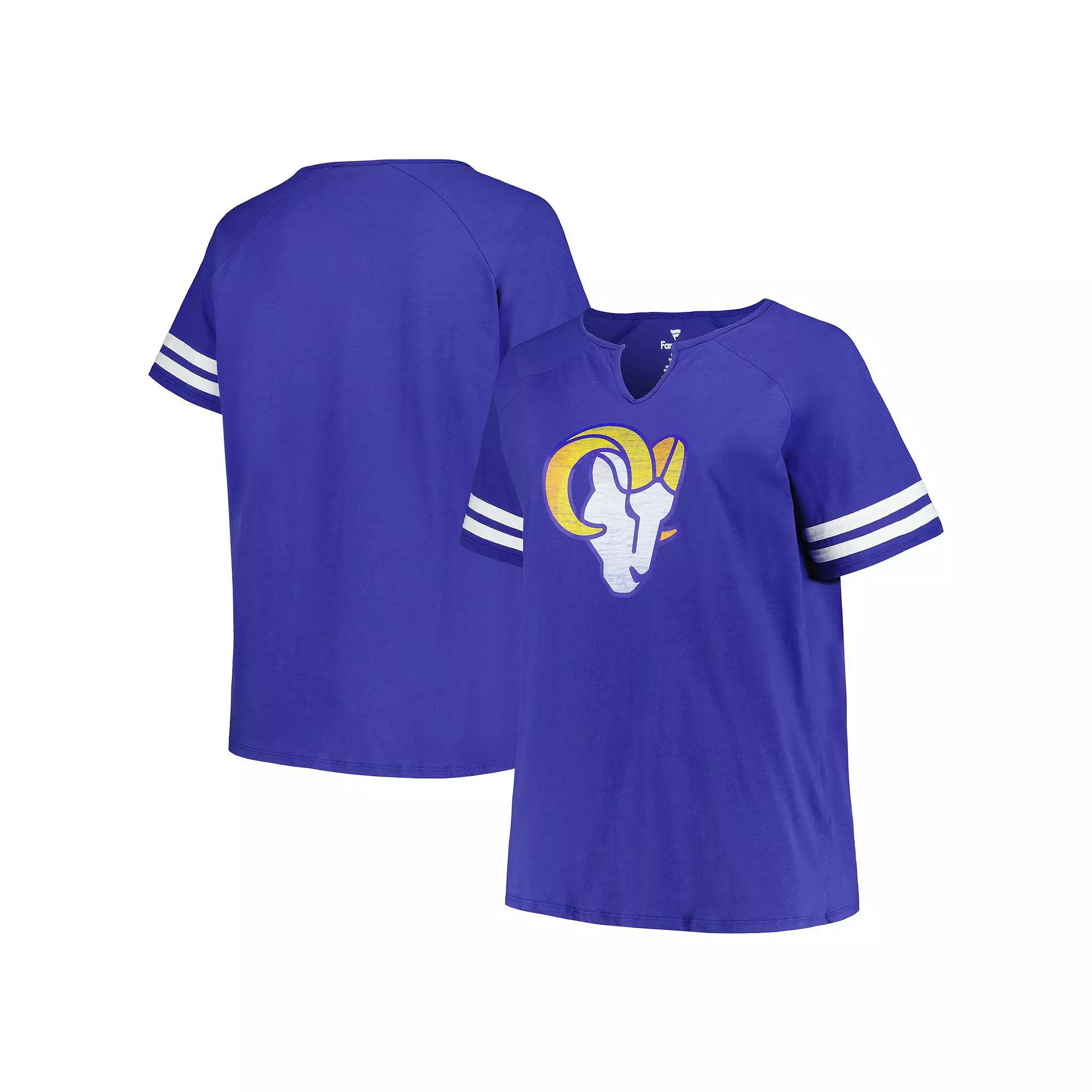Women's Fanatics Branded Royal Los Angeles Rams Plus  Product Image