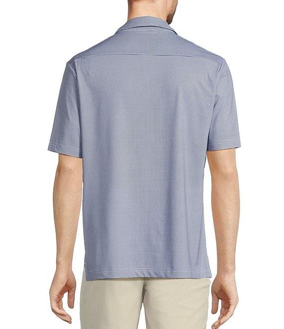 Hart Schaffner Marx Luxury Performance Short Sleeve Houndstooth Coatfront Shirt Product Image