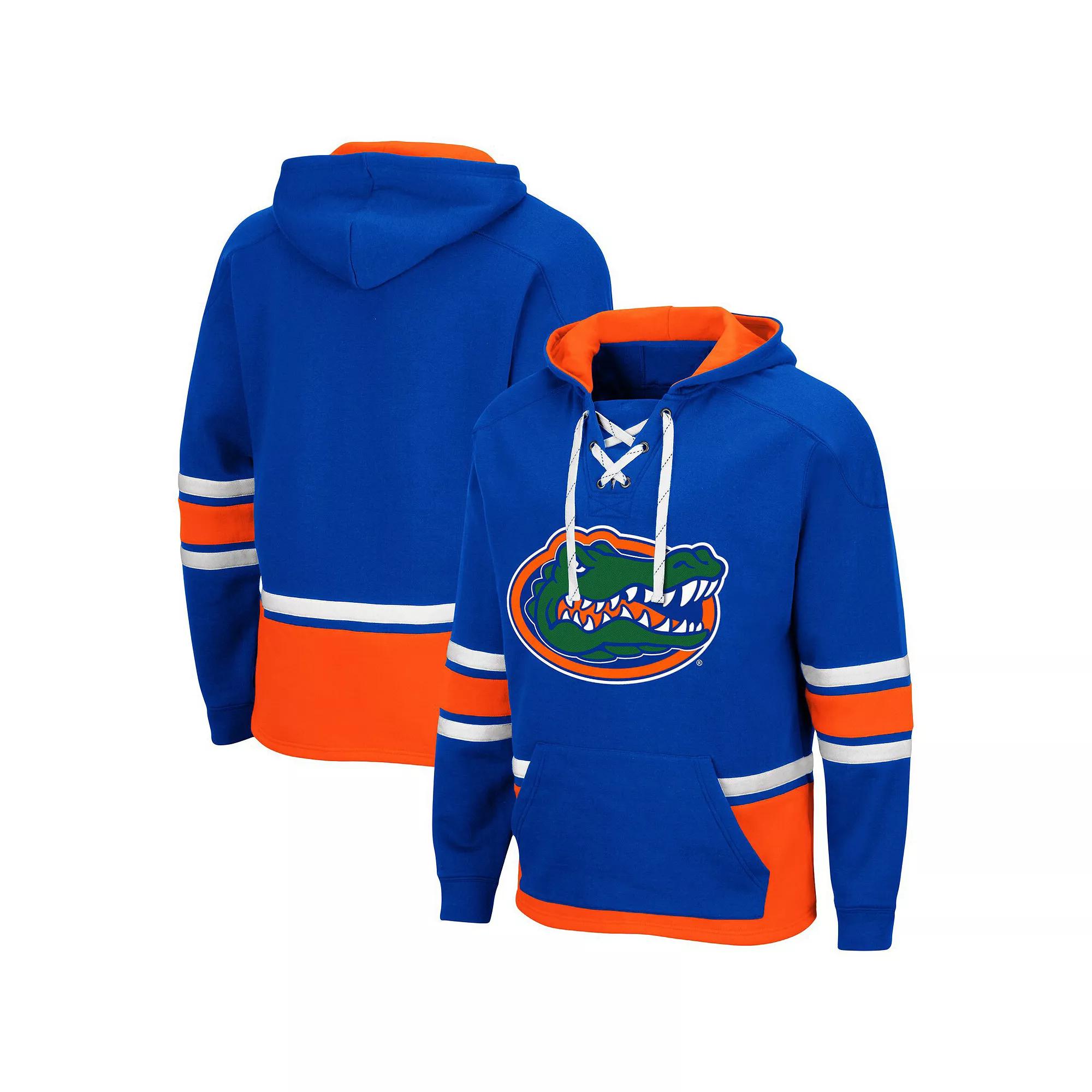Men's Colosseum Royal Florida Gators Lace Up 3.0 Pullover Hoodie,  Product Image