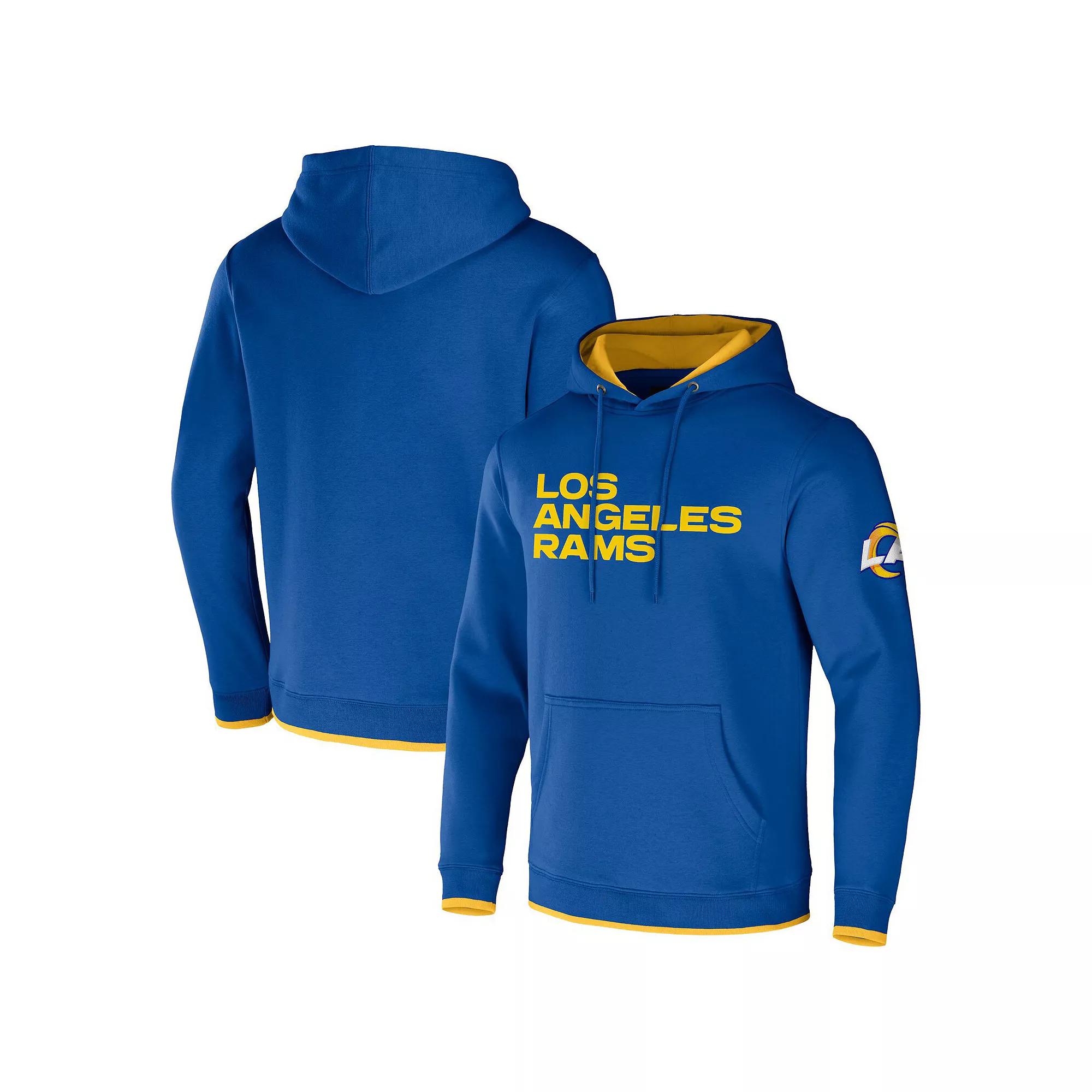 Men's NFL x Darius Rucker Collection by Fanatics Royal Los Angeles Rams Pullover Hoodie,  Product Image
