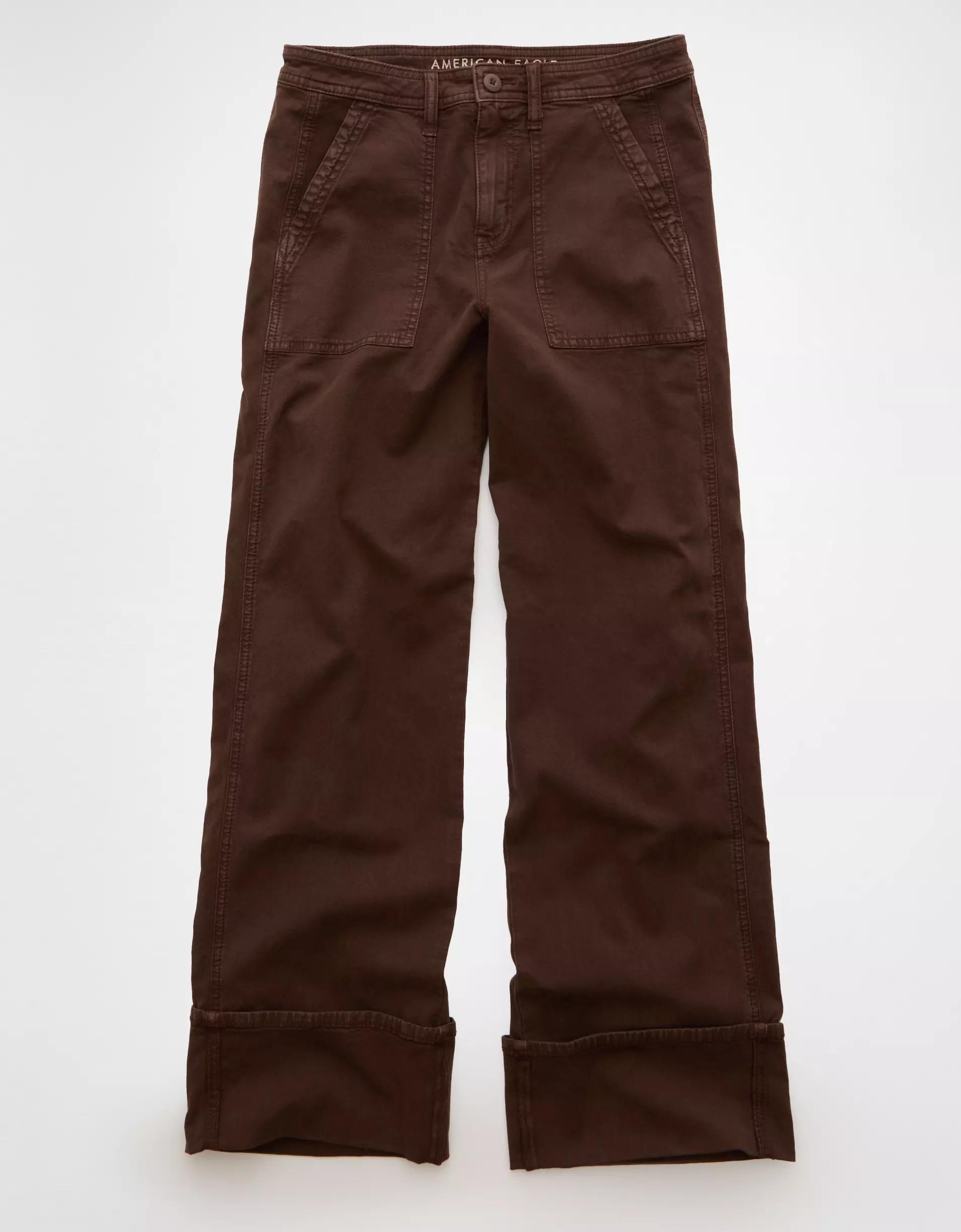 AE Stretch High-Waisted Utility Stovepipe Pant Product Image