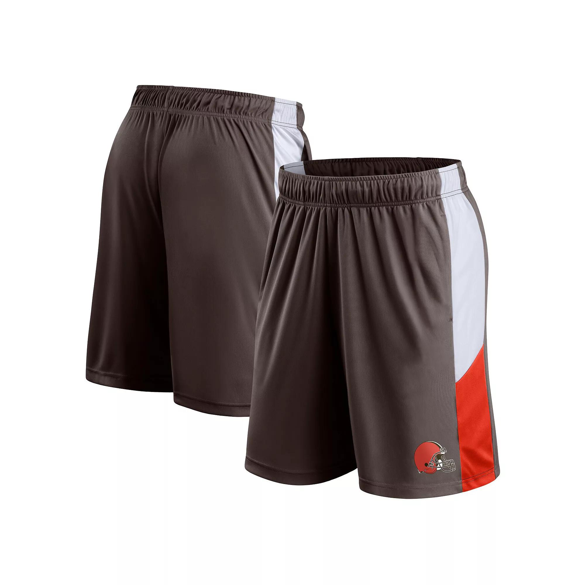 Men's Fanatics Black Las Vegas Raiders Prep Colorblock Shorts,  Product Image