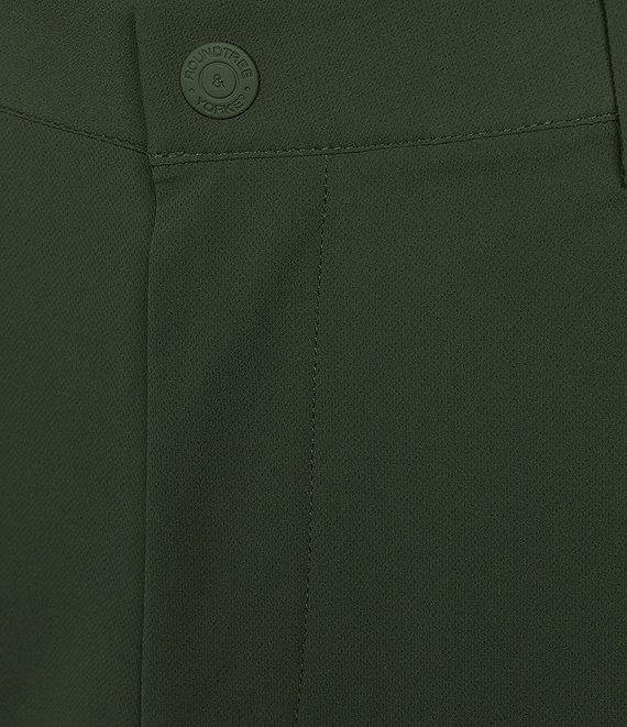Roundtree & Yorke Performance Ethan Slim Fit Flat Front Chino Pants Product Image