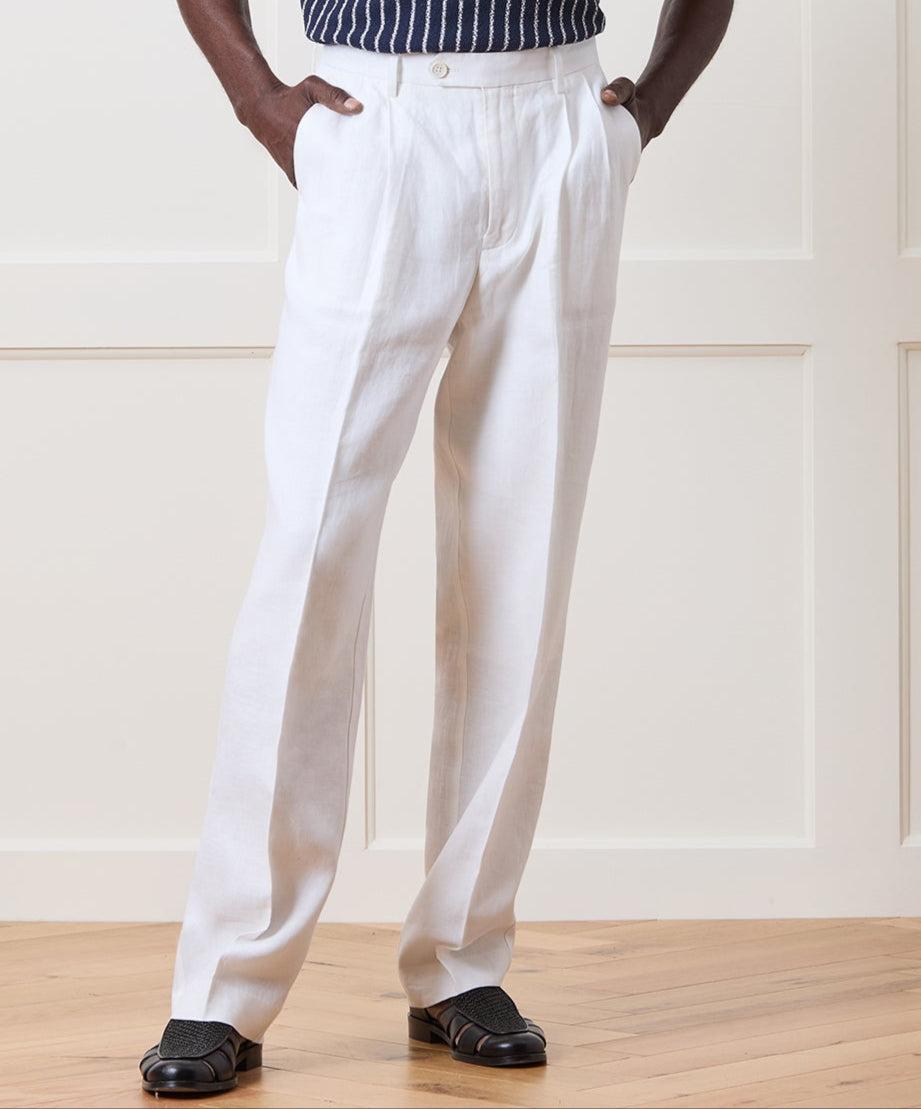 Irish Linen Wythe Trouser Product Image