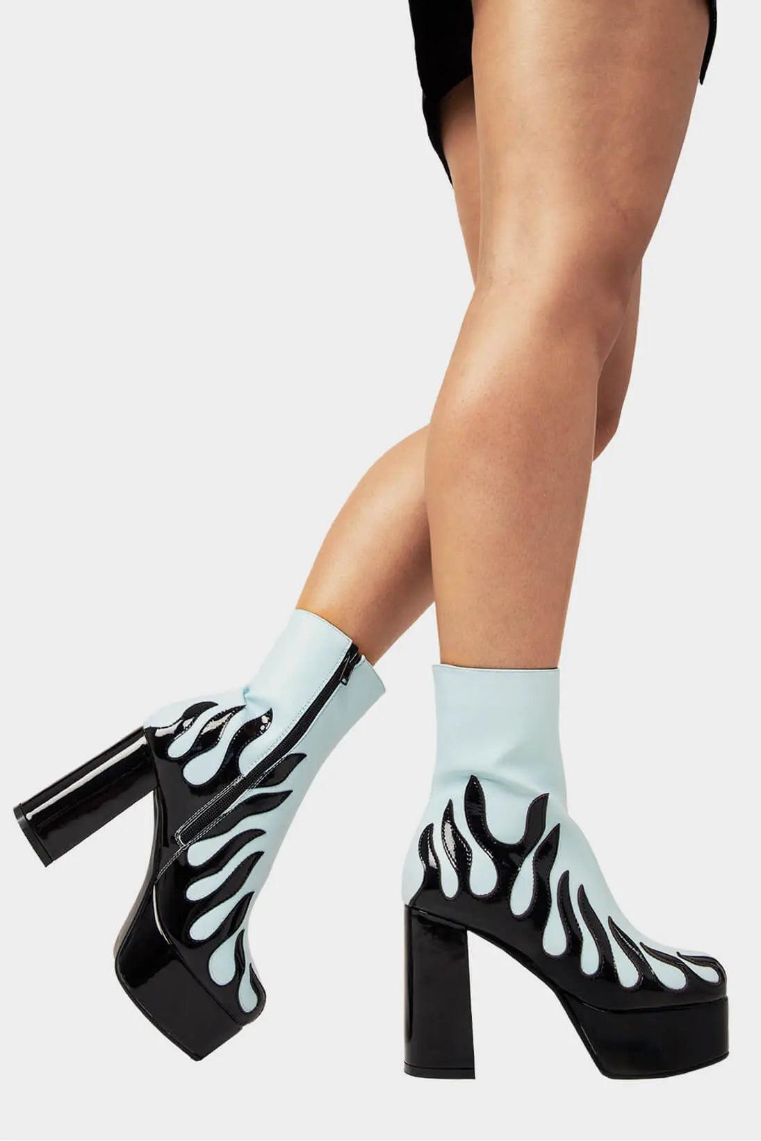 High Voltage Platform Ankle Boots Product Image