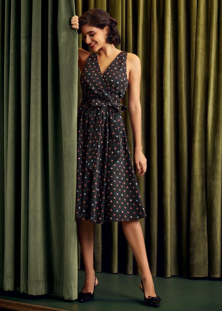 Instant Energy Faux-Wrap Dress Product Image