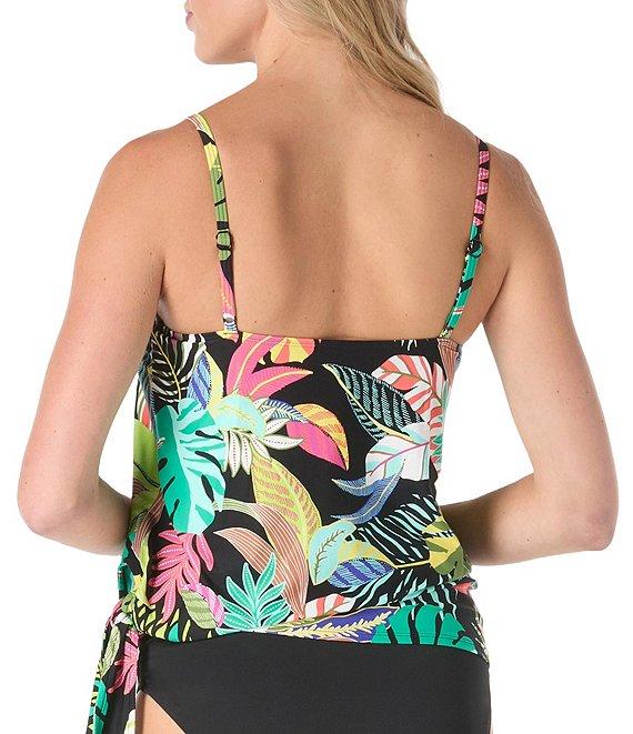 Coco Reef Classic Solids High Waisted Rollover Bikini Swim Bottom Product Image