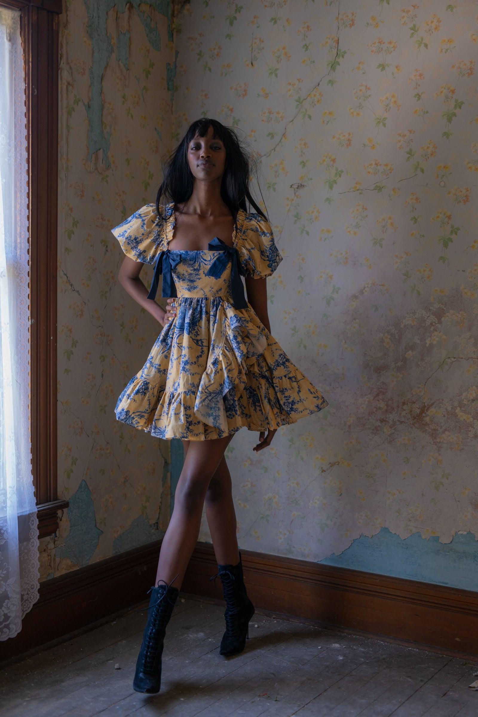 The Musee Buttercream Dress Product Image