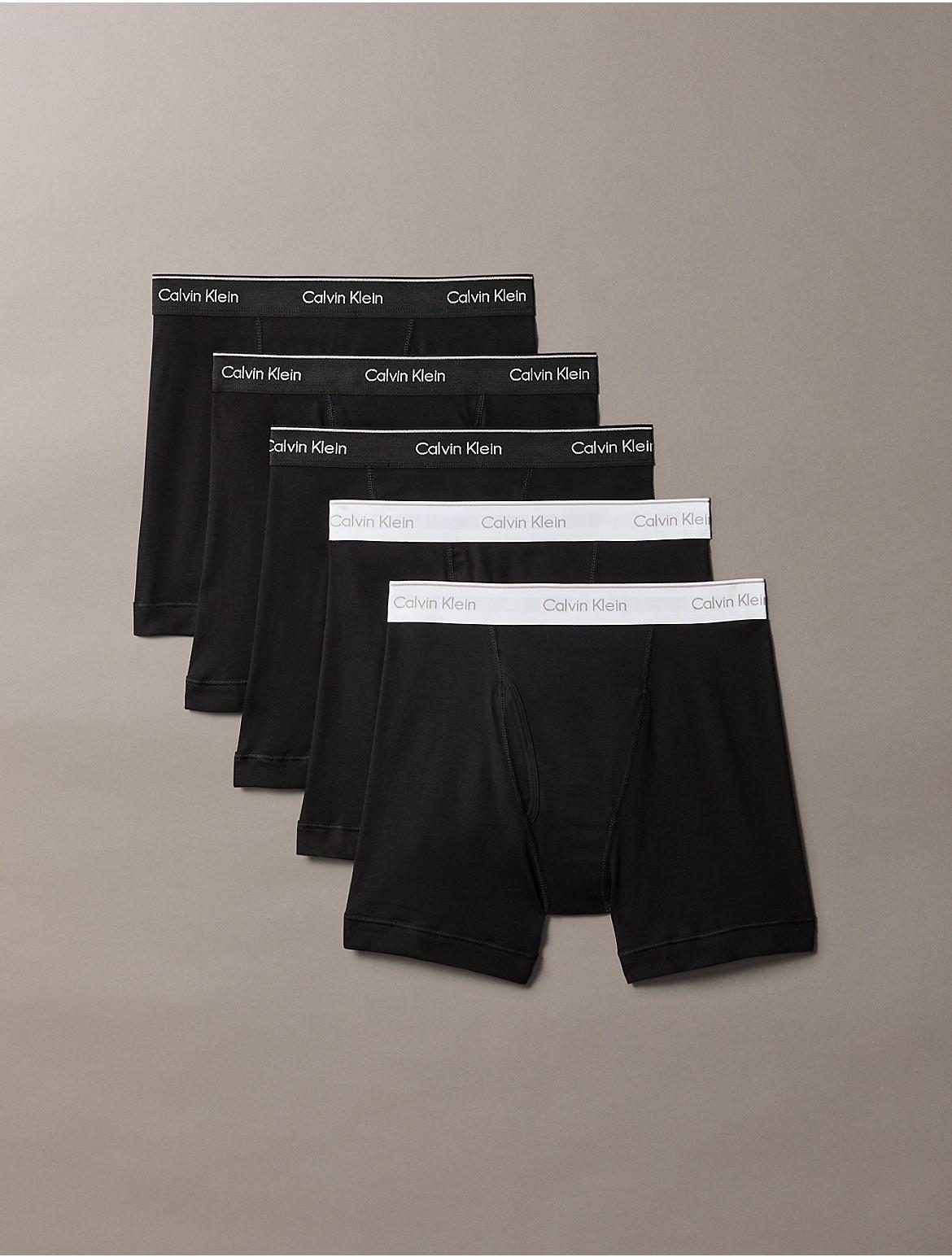 Calvin Klein Mens Cotton Classics 5-Pack Boxer Brief - Multi Product Image