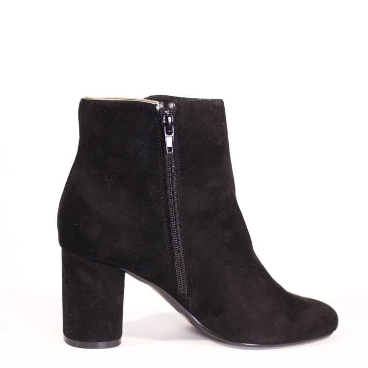 Tatiana Scallop Suede Booties Product Image