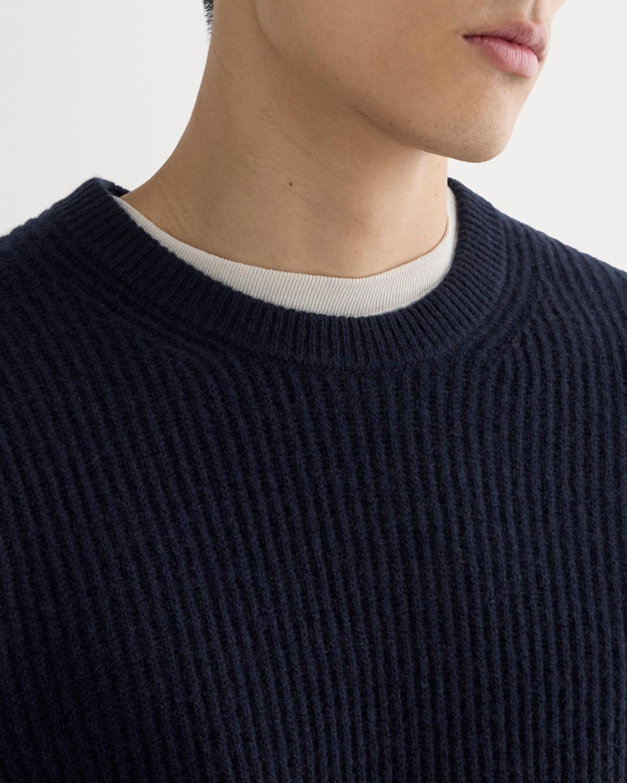 Mens Fisherman Crew in Wool Cashmere Sweater by Everlane Product Image