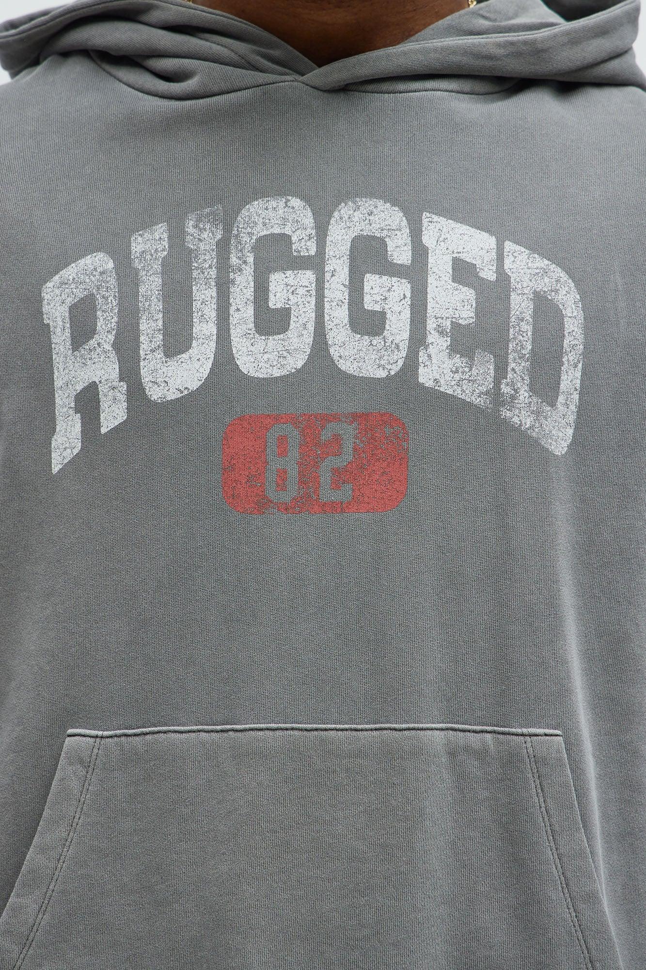 Rugged 82 Hoodie - Charcoal Product Image