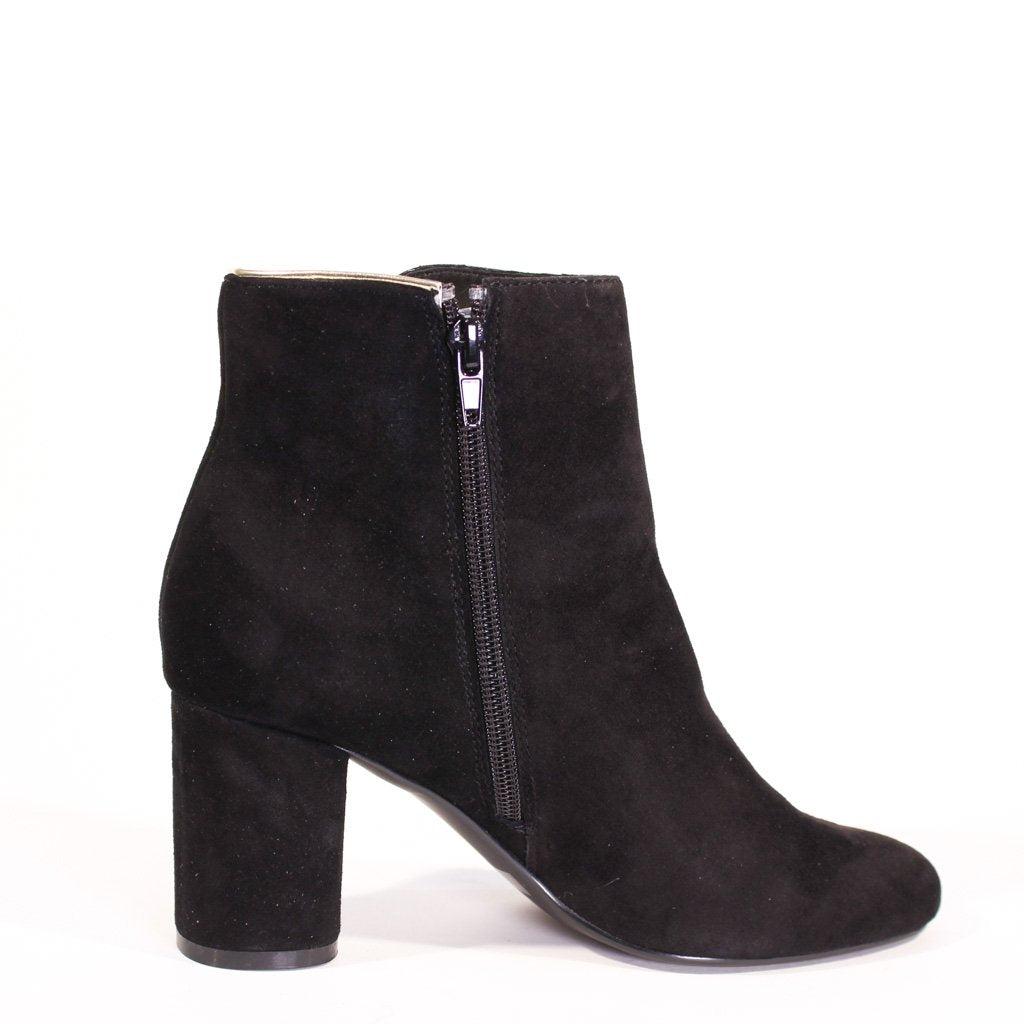 Tatiana Scallop Suede Booties Product Image