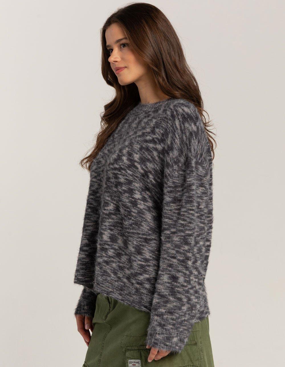 IETS FRANS Space-Dye Womens Boyfriend Sweater - NAVY COMBO Product Image