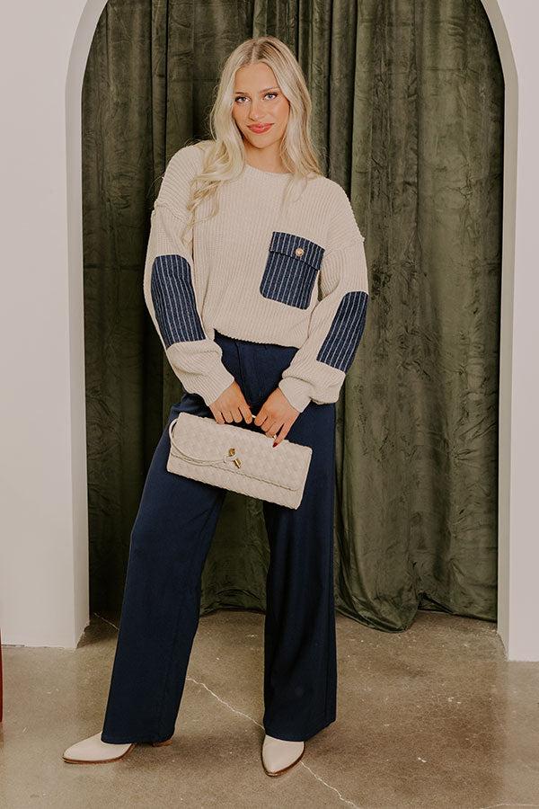 Coffee Aroma Knit Sweater Product Image