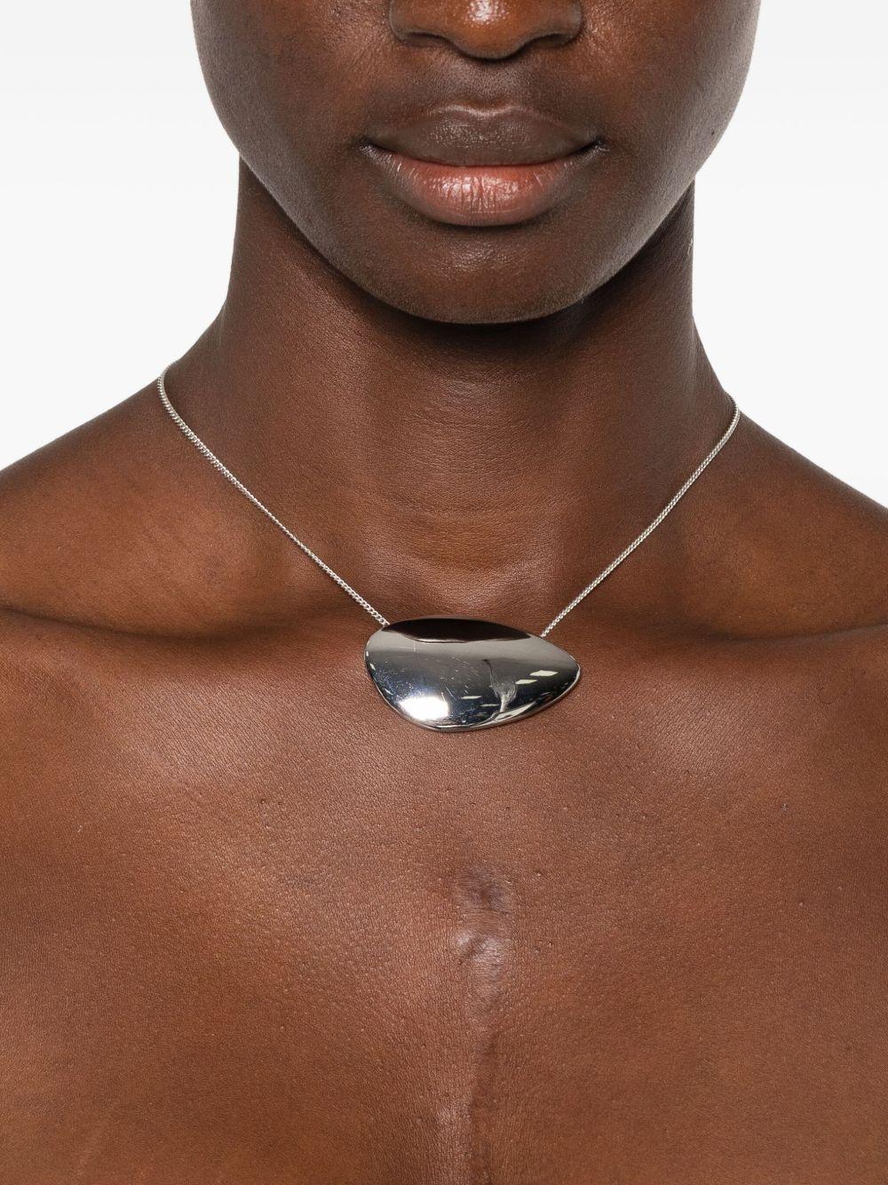 brass chain pendant necklace Product Image