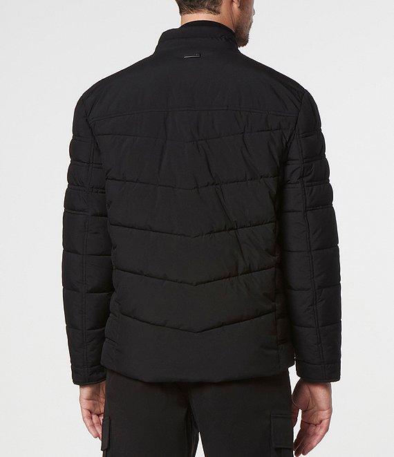Andrew Marc Sport Winslow Quilted Moto Jacket Product Image