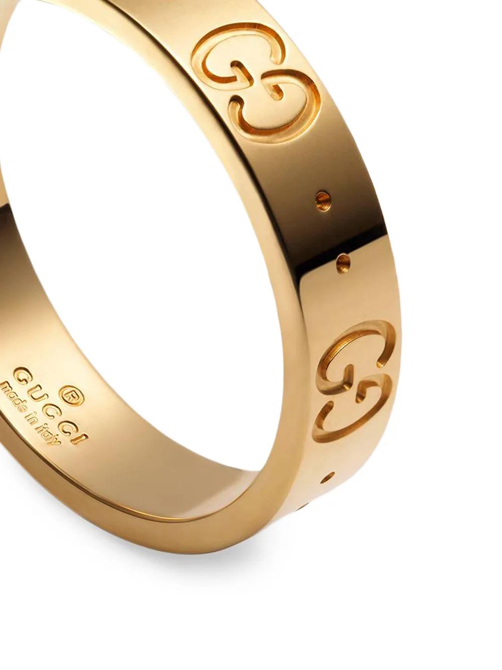 18kt yellow gold Icon band ring Product Image