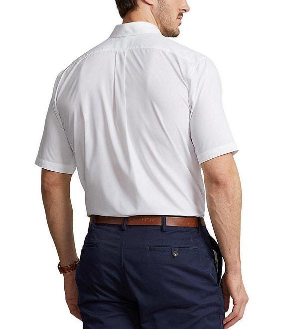 Polo Ralph Lauren Big & Tall Performance Stretch Short-Sleeve Woven Shirt Product Image