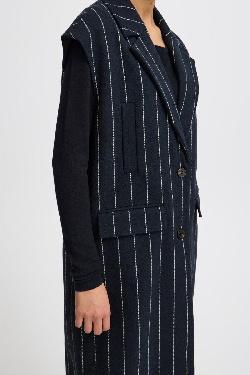 Jannet Pinstripe Waistcoat Product Image